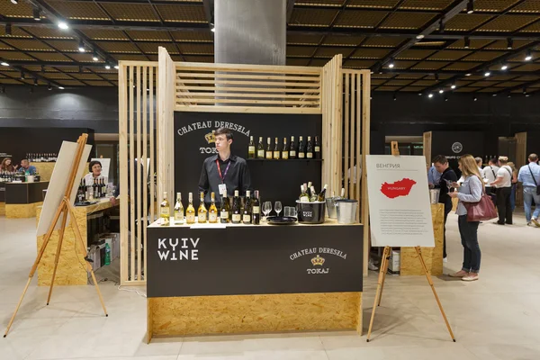 Kyiv Wine Festival em Kiev, Ucrânia . — Fotografia de Stock