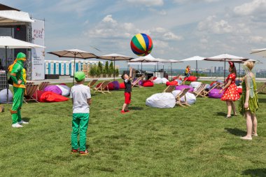 Kiev, Ukrayna Kiev şarap Festivali.