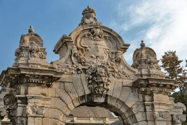 Tor zum Königspalast in der Budaer Burg, Budapest — Stockfoto