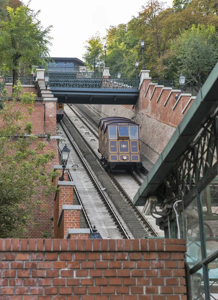 Budapest Burgbergbahn — Stockfoto