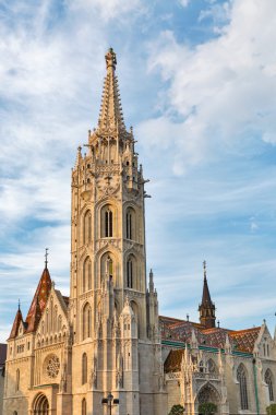 Budapeşte, Macaristan 'daki Buda Kalesindeki Matthias Kilisesi