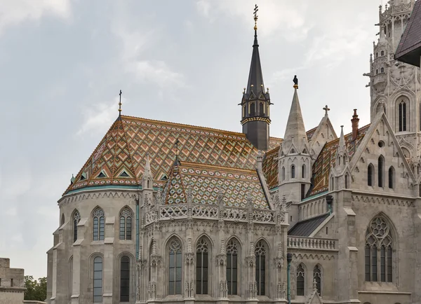 Iglesia Matthias en el castillo de Buda, Budapest, Hungría — Foto de Stock