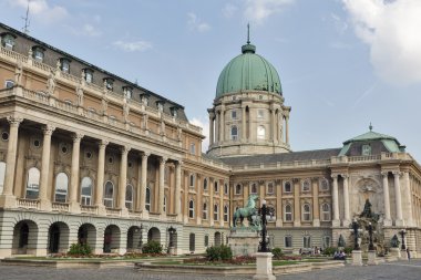 Avlu Buda castle Kraliyet Sarayı Budapeşte, Macaristan