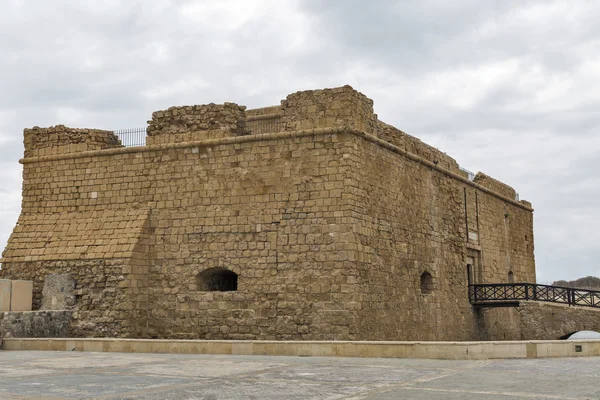 Forte medieval em Paphos em Chipre — Fotografia de Stock