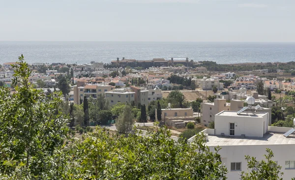 Міський пейзаж Пафосі на Кіпрі — стокове фото