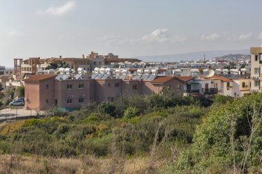Kıbrıs Paphos cityscape
