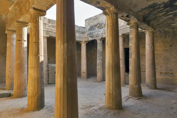 Tombs of the Kings in Paphos op Cyprus — Stockfoto