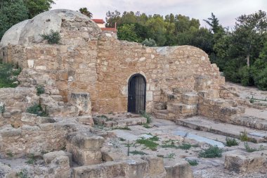 Paphos'deki / daki eski Türk Hamamı