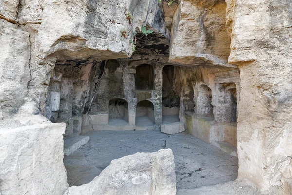 Tombe dei Re a Paphos su Cipro — Foto Stock