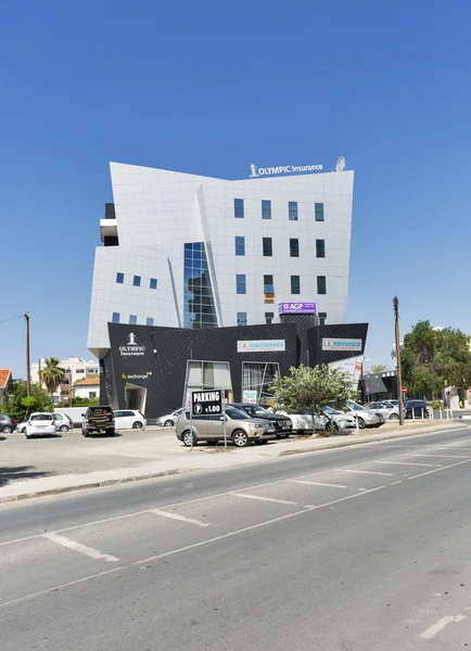 Paphos, Kıbrıs için modern iş merkezi — Stok fotoğraf