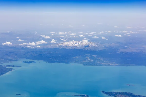 Aerial view of Lake Beysehir in Turkey — Stock Photo, Image