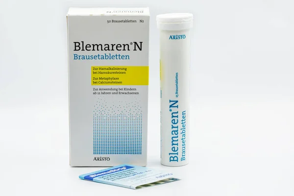 Kyiv Ukraine December 2020 Studio Shoot Package Blemaren Aristo Tablets — 스톡 사진