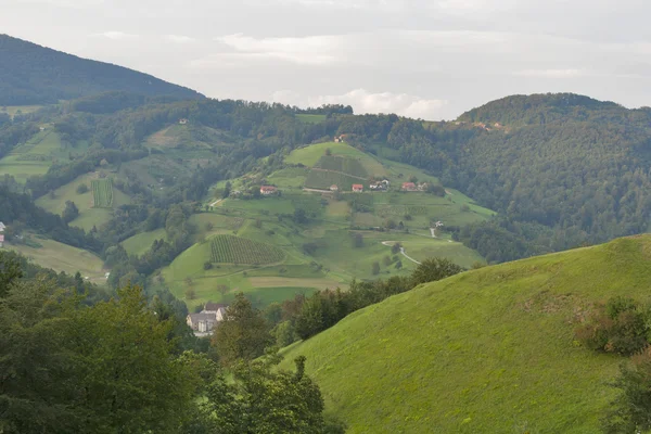 स्लोवेनिया पर्वत श्रृंखला परिदृश्य — स्टॉक फ़ोटो, इमेज