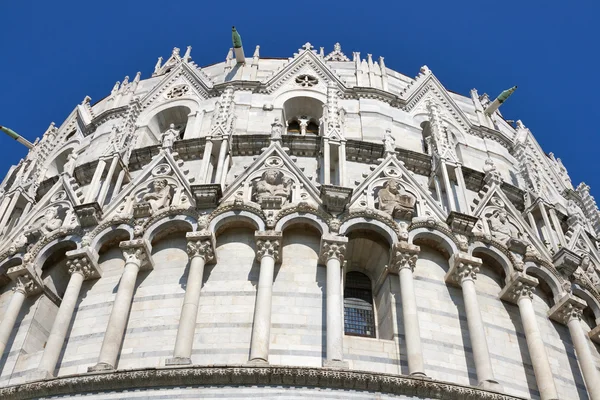 Pisa Baptistry, Toscana, Itália — Fotografia de Stock