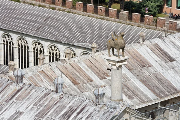 Pisa Camposanto mezarlığı çatı — Stok fotoğraf