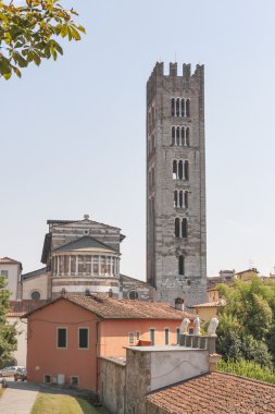Basilica San Frediano eski şehir Lucca, İtalya. 