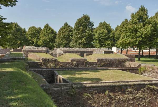 Lucca ortaçağ şehir burç, İtalya — Stok fotoğraf