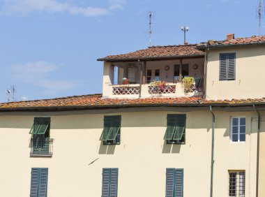 Antik Lucca evleri, İtalya