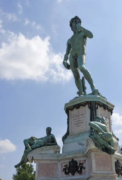 A estátua de David em Florença — Fotografia de Stock