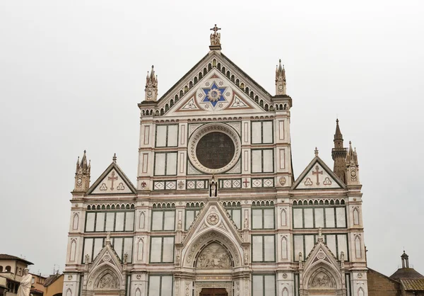 Basílica de la Santa Cruz en Florencia, Italia —  Fotos de Stock