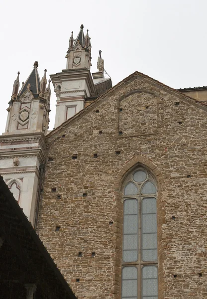 Basilica di Santa Croce in Florencia, Italia . — Foto de Stock