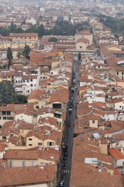 Floransa cityscape Via dei Servi ile 