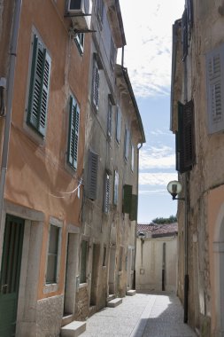 Hırvatistan Porec dar sokak