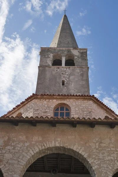 Euphrasius basiliek in porec, Kroatië — Stockfoto