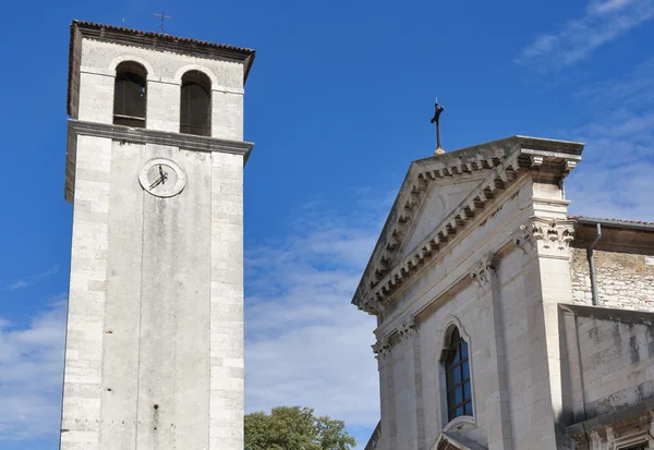 Catedral Assunção da Bem-Aventurada Virgem Maria em Pula, Croácia — Fotografia de Stock