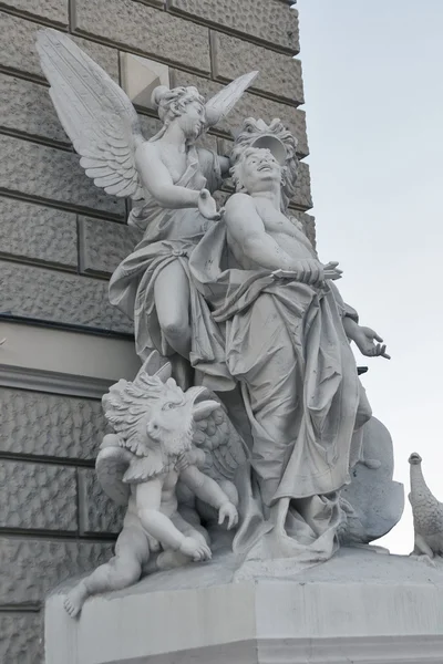 Statue of Odessa opera theater — Stock Photo, Image