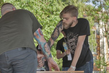 Uluslararası dövme Kongre 2015 Kiev, Ukrayna