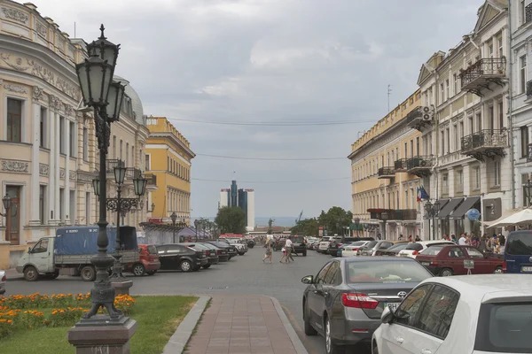 Odessa Catherine square i street, Ukraina — Zdjęcie stockowe