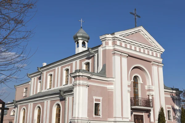 Igreja Católica Romana de Santa Bárbara em Berdychiv, Ucrânia — Fotografia de Stock