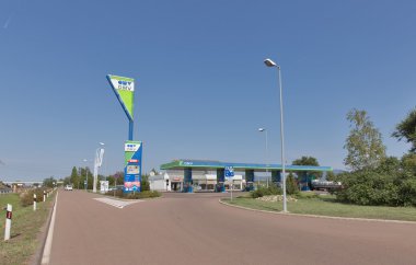 Macaristan'da OMV petrol akaryakıt istasyonu