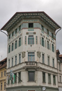 Hauptman house in Ljubljana, Slovenia.
