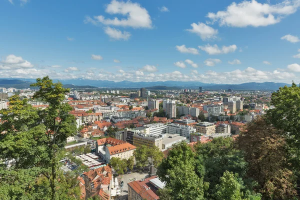 Ljubljana stadsgezicht, Slovenië — Stockfoto