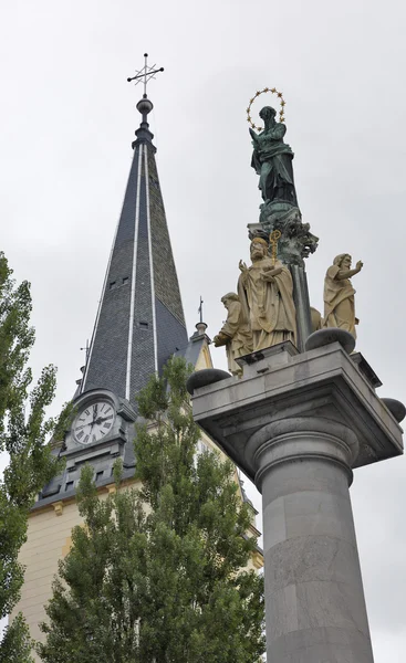Церковь Святого Иакова в Любляне — стоковое фото