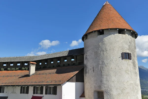 Kule Bled Castle, Slovenya — Stok fotoğraf