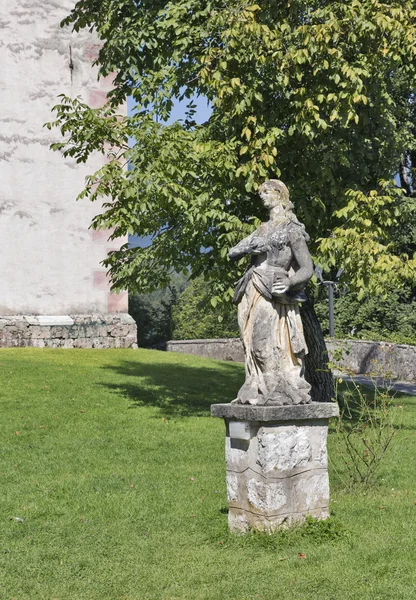 Estatua barroca de María Magdalena en Bled, Eslovenia . — Foto de Stock