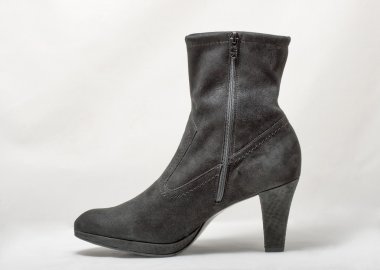 Kadınlar sonbahar siyah nubuk ayakkabı beyaz