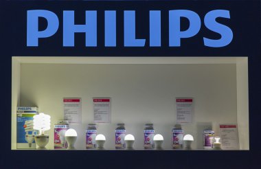 Philips aydınlatma şirket Cee 2015 standında, Ukrayna'da en büyük elektronik ticaret fuarı