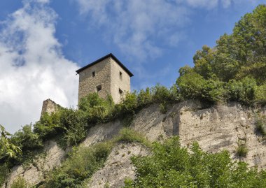 Antik kale duvarı Salzburg, Avusturya