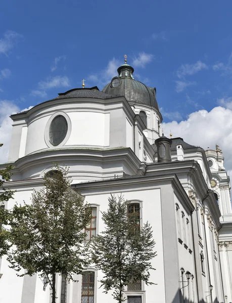 大学教会或在萨尔茨堡，奥地利 Kollegienkirche — 图库照片