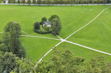 Salzburg Alpleri'nde Kavşağı