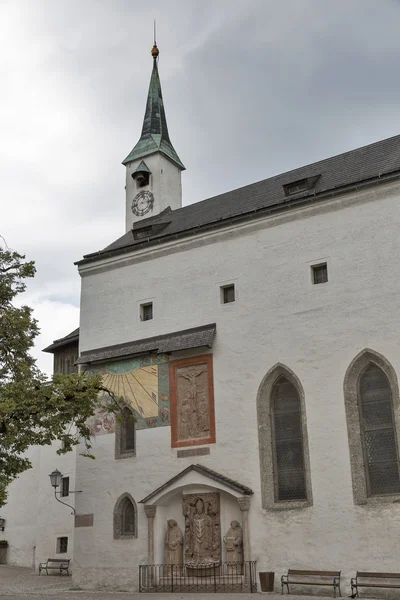 St George Church i Salzburg fästningen Hohensalzburg, Österrike. — Stockfoto