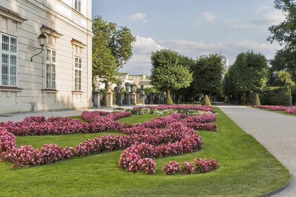 Gardens of Mirabell in Salzburg Old Town, Austria — Stock Photo, Image