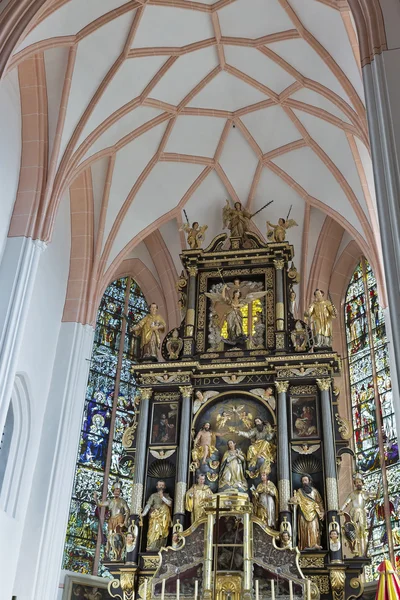 St. Michael Basilica interior at Mondsee, Austria. — 스톡 사진