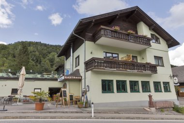 Unterach, Avusturya olarak Seestern guesthouse.