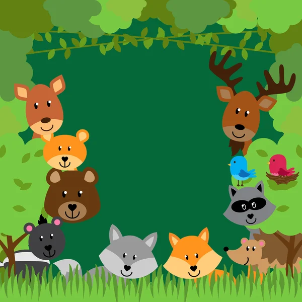 100,000 Woodland creatures Vector Images Depositphotos