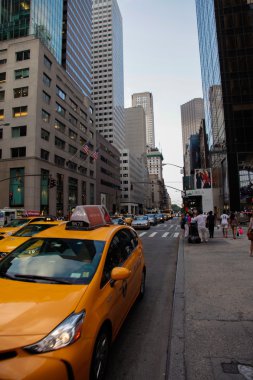 New York şehrinin sokakları-2 görünüm